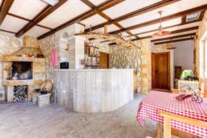 Posezení v ubytování Villa Hacienda Grof