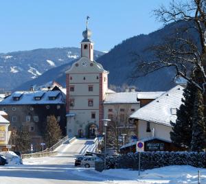 Ferienwohnung Vorstadt trong mùa đông