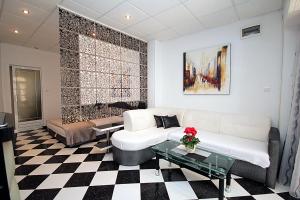Posezení v ubytování Apartments Kruna Jovanović