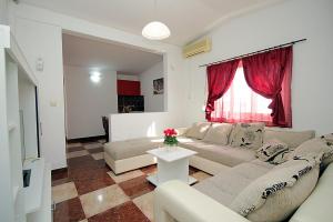 Posezení v ubytování Apartments Kruna Jovanović