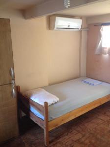 Een bed of bedden in een kamer bij Isla Francia