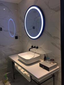 Koupelna v ubytování Tian Yi International Hotel 天艺国际酒店