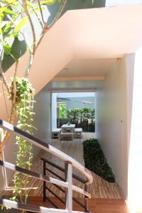 Μπαλκόνι ή βεράντα στο 3B Apartment-SHA Extra Plus