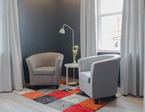 Posezení v ubytování Hotel Stensson