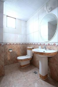 Koupelna v ubytování Hua Du Hotel