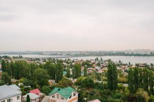 a view of a city with a river and buildings at Апартаменты на Ленина 43 in Voronezh