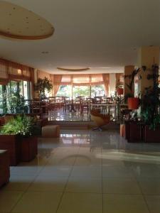 A restaurant or other place to eat at Hotel Lefkadi