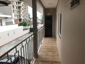 Un balcón o terraza de Pousada Casarão Schmidt