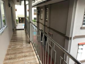 Un balcón o terraza de Pousada Casarão Schmidt