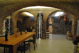 Restaurace v ubytování Vinoteca La Sacrestia