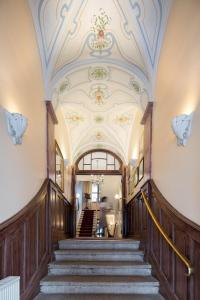 The lobby or reception area at Romantik Hotel Fürstenhof