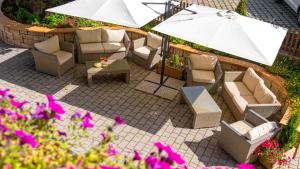 Istumisnurk majutusasutuses Hotel Brunella
