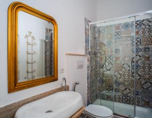 Bathroom sa B&B Buonfiglio Cicconcelli - Terrazza panoramica