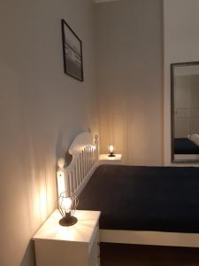 Posteľ alebo postele v izbe v ubytovaní Sienkiewicza Loft1