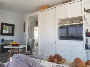 A kitchen or kitchenette at Apto/Suite Santa Cruz Tenerife