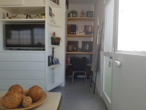 A kitchen or kitchenette at Apto/Suite Santa Cruz Tenerife