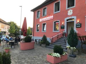 Das Gebäude in dem sich das Hotel befindet