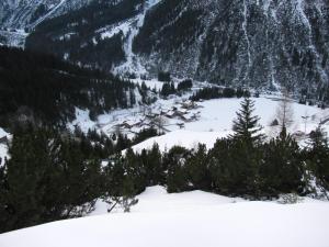 Bergbauernhof Pabulariu v zime
