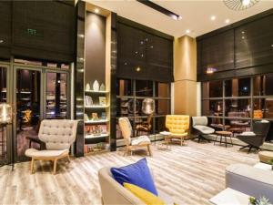 Posezení v ubytování Atour Hotel Wuhan Changqing Road Branch
