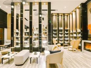 Posezení v ubytování Atour Hotel Wuhan Changqing Road Branch