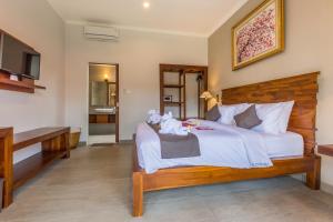 Cama o camas de una habitación en Soki Villa
