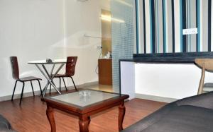Posezení v ubytování Magnus Calypso Suites Viman Nagar