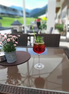 Nápoje v ubytování Hotel Sendlhof
