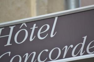 Certifikát, hodnocení, plakát nebo jiný dokument vystavený v ubytování Hôtel Concorde - Centre ville de Nimes