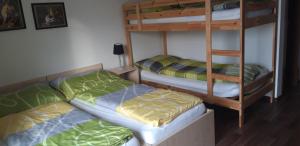 Łóżko lub łóżka w pokoju w obiekcie Ubytování pod Pálavou