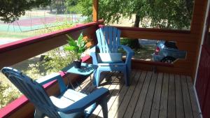 Balkon oz. terasa v nastanitvi Chalet Cahors - 4 pers.