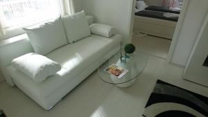 Postel nebo postele na pokoji v ubytování Stadtwohnung