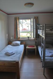 Postel nebo postele na pokoji v ubytování Solviken Tranås Hostel