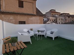 Balkón alebo terasa v ubytovaní Atico San Nicolás