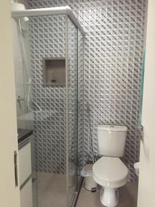 Koupelna v ubytování Charmoso e Confortável