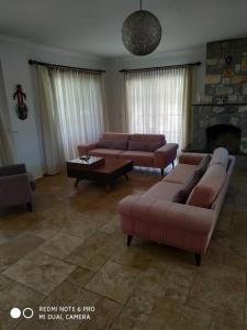 Posezení v ubytování Villa Bade