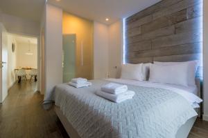 Postel nebo postele na pokoji v ubytování Palace Paulina Luxury Residence