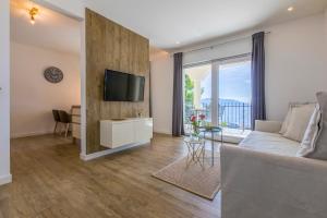 TV a/nebo společenská místnost v ubytování Palace Paulina Luxury Residence