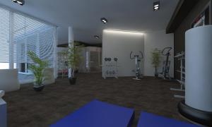Fitness centrum a/nebo fitness zařízení v ubytování Palace Paulina Luxury Residence