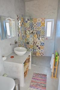 Kúpeľňa v ubytovaní Casa da Esteva