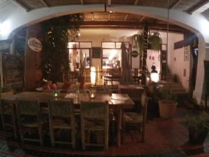 Restavracija oz. druge možnosti za prehrano v nastanitvi Bamboo Lodge Paracas