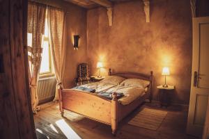Voodi või voodid majutusasutuse Apartmány č.p. 9 toas