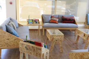 Posezení v ubytování Nomads Hotel Petra