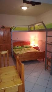 Vuode tai vuoteita majoituspaikassa Basic Hotel