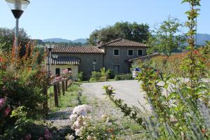 A garden outside Poggio Savelli