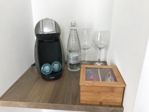 Nápoje v ubytovaní Apartament Zaciszny