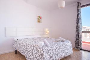 Posteľ alebo postele v izbe v ubytovaní Jacaranda Apartments & Studios