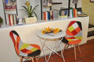 Knihovna v bed and breakfast