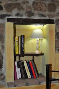Knihovna v bed and breakfast