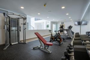 Centrum fitness w obiekcie Bitacora Lanzarote Club