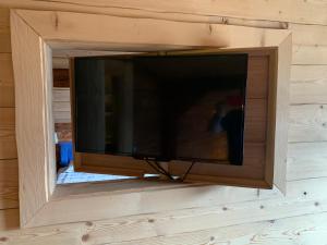 A television and/or entertainment centre at Chalet Tannenduft